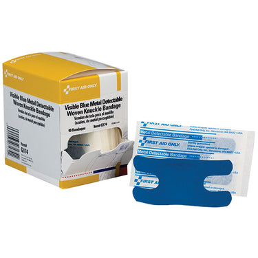 Metal Detectable Light Woven Knuckle Bandages, 1 1/2